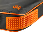 Vangoddy 15.6" Laptop Messenger Bag - Orange-Front pocket size 6.5" x 8" size.