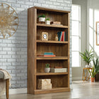 Sauder Miscellaneous Storage 5-Shelf Bookcase - 69.76" H - Sindoori Mango (426473)-69.76"H x 35.28"W x 13.23"D