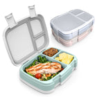 Bentgo Bento Fresh Lunch Box Set - 3-Meal Prep Pack - Versatile Compartment-Ideal for All Ages: Each compartment is portioned perfectly to feed the appetite of both older children and adults, making it the perfect meal prep container for packing a healthy and balanced lunch for the entire family.