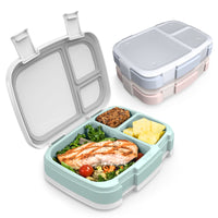 Bentgo Bento Fresh Lunch Box Set - 3-Meal Prep Pack - Versatile Compartment-Ideal for All Ages: Each compartment is portioned perfectly to feed the appetite of both older children and adults, making it the perfect meal prep container for packing a healthy and balanced lunch for the entire family.