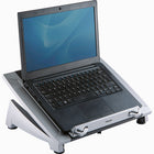 Fellowes Office Suites Laptop Riser Plus-Cooling vents help dissipate heat from laptop