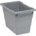 Cross Stack Tubs, Grey, 3 Pack-Grey