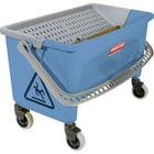 Rubbermaid Bucket Microfibre Finish, 10.75 Gallons, (FGQ93000BLUE)-Colour - Blue