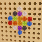 Flash Furniture Bright Beginnings Commercial Grade Modular STEAM Wall 512 Piece Multicolor Screw Accessory Pack-12.5" W x 8.5" D x 8.25" H