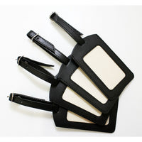 Ashlin Alabama Luggage Tags, Black, 4 Pack-Perfect for your briefcase, luggage or golf Caddy