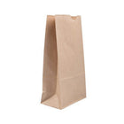 Jam Paper Kraft Lunch Bags - Medium - 5" x 9.75" x 3" - Brown Kraft Recycled - 25 Pack-Color: Brown Kraft