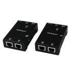 Startech HDMI Over CAT5/CAT6 Extender with Power Over Cable, 50m/165'-Requires only a single power adapter that can be connected to either the transmitter or receiver
