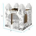 Bankers Box At Play Playhouse - 37"W x 37"L x 43"H - Castle-Strong and Safe Construction: 32-ECT corrugated board with kid-friendly rounded edges provides strength and safety for hours of play, Lead-free design is F963 Standard Consumer Safety Specification certified