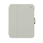Speck Balance Folio Case with Microban for iPad Mini (2021) - Velvet Green/Oakmoss Green-Protective folio construction inside and out