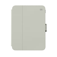 Speck Balance Folio Case with Microban for iPad Mini (2021) - Velvet Green/Oakmoss Green-Protective folio construction inside and out