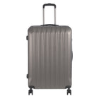 Nicci Grove 28" Hardside Check-in Luggage - Charcoal Grey-ABS outer shell