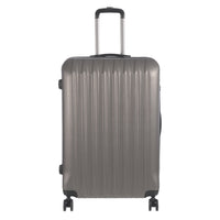 Nicci Grove 28" Hardside Check-in Luggage - Charcoal Grey-ABS outer shell