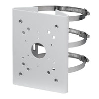 SeqCam Pole Mount Bracket, 6.7" x 5.1" x 1.8", White-Material: Aluminum & SECC
