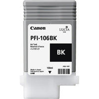 Canon PFI-106 Black Ink (130ml) for IPF6300 / 6300S /6400 / 6400S / 6400SE / 6450-Black