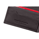 Champs Black Label Leather RFID Bi-fold Wallet, Brown-2 slot pockets