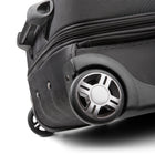 Bugatti 17.3" Business Case on Wheels, Black-Exterior back webbing allows trolley to pass through smoothly