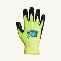 TenActiv TenActiv Multipurpose Gloves - Yellow - 9 - Each-High-visibility, cut-resistant gloves with an excellent grip