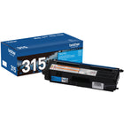 Brother TN315 High-Yield Cyan Toner Cartridge-Finely balanced for an even flow and consistent toner distribution onto the page