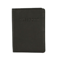 Karla Hanson 28601 Professional & Travel Prestige Leather International Passport Cover, Black-Passport Holder