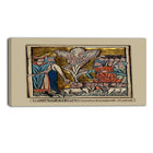 Designart William de Brailes, The Eighth Plague Religious Canvas Art, (PT5008-20-40)-Print
