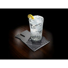 WeatherTech Floor Mat Shaped Drink Coasters, Black-Dimensions: 4" x 5.5" (10cm x 14cm)