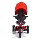 Bentley 6-in-1 Baby Stroller / Kids Trike, Dragon Red-Stage I Six months & Up: The seat can be turned 180 degrees. This function and the additional footrests are good for babies to start using the trike.