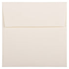 JAM Paper 6 x 6 Square Envelopes, Strathmore Natural White Wove, 1000 Pack (191278B)-Natural white
