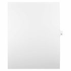 Mark Maker Legal Exhibit Index Tab White Single Tabs, 1/25th Cut, Letter Size, No Holes, Number 12, 25 Pack-White Single Tabs, 1/25th Cut