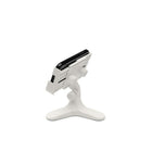 WeatherTech DeskFone Two View - White-Tripod base for stability