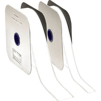 Aplix Fasteners Inc., Peel & Stick Hook Fastener, 25 Yds x 1", White - 2 Pack-Colour: White