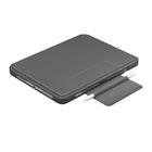 Logitech Slim Folio ProBacklit Bluetooth Keyboard Case for iPad Pro 12.9-inch (3rd and 4th generation) - Graphite-Long lasting battery : The Slim Folio Pro lasts up to 3 months on a single charge, calculated on 2 hours of use per day. Detachable USB cable connection for easy charging