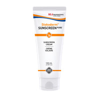 DEB Stokoderm Sunscreen Pure - SPF 30 - 100 mL-Sun Protection Factor of 30 provides 30 times the skin’s normal protection against the sun’s UVB rays