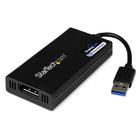 StarTech USB 3.0 to 4K Displayport External Multi Monitor Video Graphics Adapter, Displaylink Certified, Ultra Hd 4K-Enable 4K video output from your computer to a DisplayPort monitor. The USB 3.0 to DisplayPort 4K adapter allows your system to output 4K video even if your system is not capable of outputting Ultra HD resolutions
