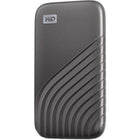 Western Digital My Passport 1TB USB 3.2 External Solid State Drive - Grey-Equipped with the USB 3.2 Gen 2 technology, it offers easy-to-use connection to devices. My Passport SSD features a USB Type-C cable and USB Type-A adapter to work with legacy systems. USB-powered
