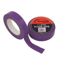 Champion Sports 1" x 36 yd. Floor Tape, Purple, 6 Pack-Purple