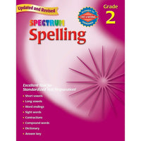 Carson Dellosa "Spectrum: Spelling" Workbook, Grade 2 (CD-704598)-Age group and grade: Ages 7 - 8 years and grade 2nd