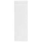 JAM Paper Cello Sleeves with Self Adhesive Closure, 4.25 x 11.25, Clear, 1000 Pack (NUM11CELLOB)-Clear
