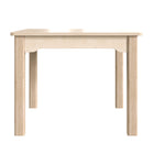 Flash Furniture Bright Beginnings Commercial Grade Wooden Square Preschool Classroom Activity Table (MKME088008)-Kid-Friendly Design with Rounded Safety Corners