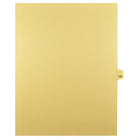 Mark Maker Legal Tabs - Letter Size - Buff - 1/25th cut - 25 tabs per package - 5 packages Pack - Number 189-Buff Single Tabs