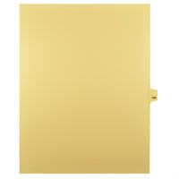 Mark Maker Legal Tabs - Letter Size - Buff - 1/25th cut - 25 tabs per package - 5 packages Pack - Number 189-Buff Single Tabs