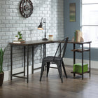 Sauder 47"W La Collection North Avenue Bureau en L - Finition Smoked Oak-Fini sur toutes les faces pour un placement polyvalent n'importe où dans votre maison