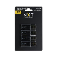 NXT Technologies C600 USB 3.2 Flash Drive 64 GB - 4 Pack-USB 3.2, 64 GB