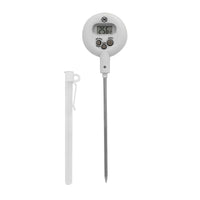 Marathon Digital Instant Read Kitchen Thermometer, White (BA080008WH)-Pocket-sized instand read thermometer reads in C/F