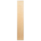 Flash Furniture 72" x 12" x 12" Birchwood Bar Top Riser with Silver Legs-Quadruple Coated Polyurethane Varnish Top