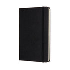 Moleskine Notebook - Medium - Ruled - Hard Cover - 4.5" x 7" - Black-Black