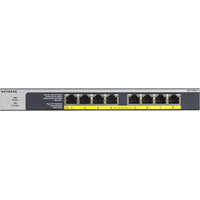 Netgear 8-Port PoE/PoEPlus Gigabit Ethernet Unmanaged Switch (GS108LP-100NAS)-8x Gigabit Ethernet Network