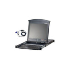 Aten 8 Port 17" Dual Rail KVM Switch-Number of computers supported: 8