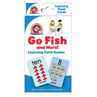 Canadian Curriculum Press Learning Flash Cards, Go Fish-Educational flash cards