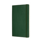 Moleskine Ruled Soft Cover Classic Notebook - Large - Myrtle Green - 5" x 8.25"-Narrow Ruling