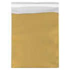 JAM Paper Foil Envelopes with Self Adhesive Closure, 10 x 13, Open End, Gold, 25 Pack (132355)-Gold